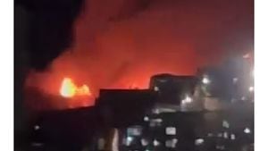 La fuerte conflagración se presentó en Altos de Menga, al norte de Cali.