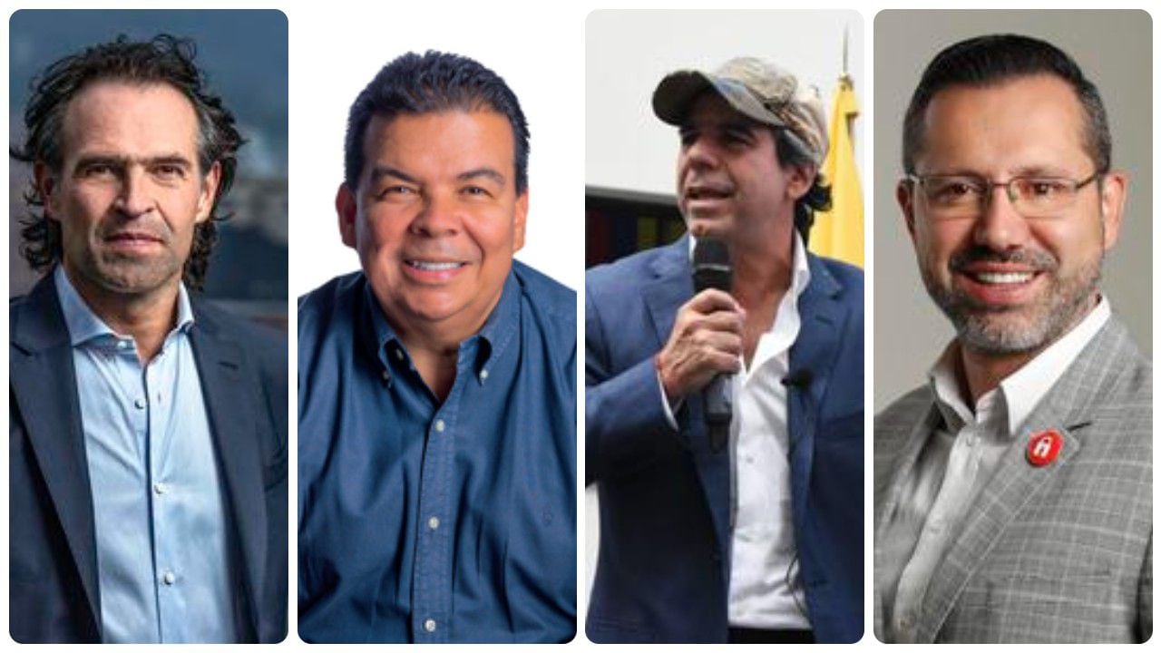 Federico Gutiérrez, Roberto ‘Chontico’ Ortiz, Álex Char y Jaime Andrés Beltrán