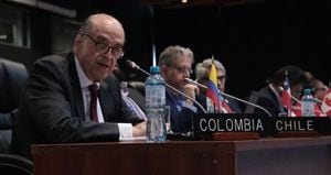 El canciller Álvaro Leyva habló de la paz total en la 52 Asamblea General de la OEA.