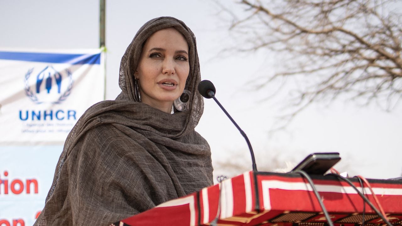 Angelina Jolie fue enviada especial de la ONU Acnur