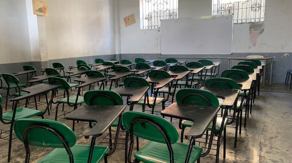 Estudiantes no acuden a las aulas de clase en el Bajo Cauca antioqueño.