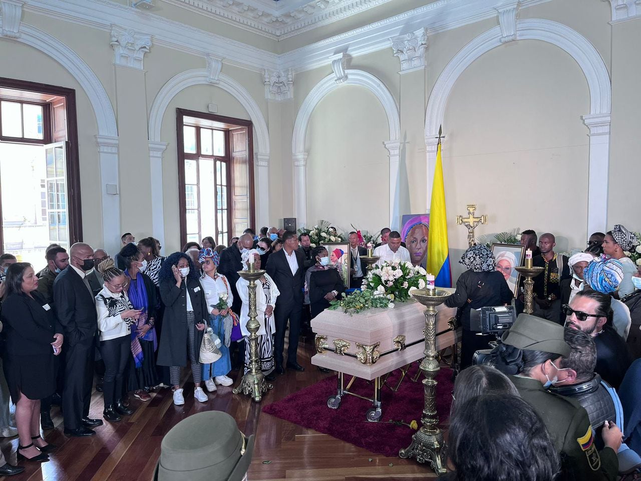 Homenaje a Piedad Córdoba en el Congreso de la República.