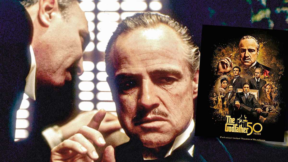    Vito Corleone, el patriarca de la familia, fue interpretado por Marlon Brando. A él se le atribuyen frases como “Te haré una oferta difícil de rechazar”. La cinta se estrenó en marzo de 1972. Para celebrar el aniversario se proyectará de nuevo en salas de cine de todo el mundo. 