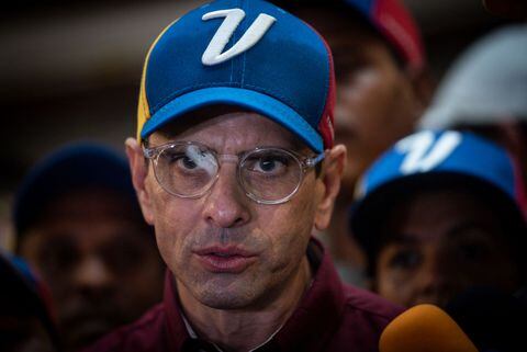 Discurso del líder opositor Henrique Capriles
