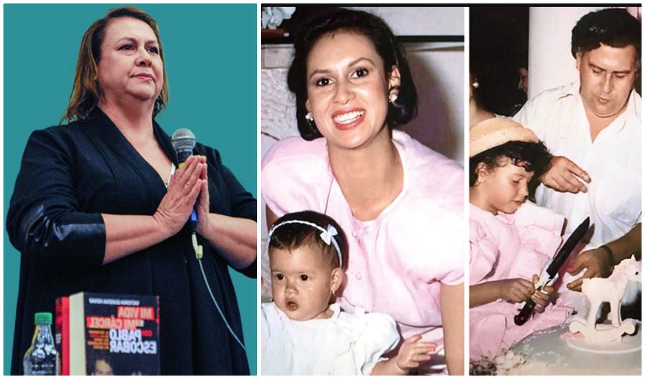 María Isabel Santos, viuda de Pablo Escobar