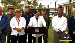El presidente Gustavo Petro anunció lucha frontal contra las economías ilícitas de la zona