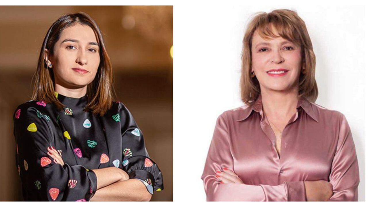 Laura Sarabia y María Isabel Rueda