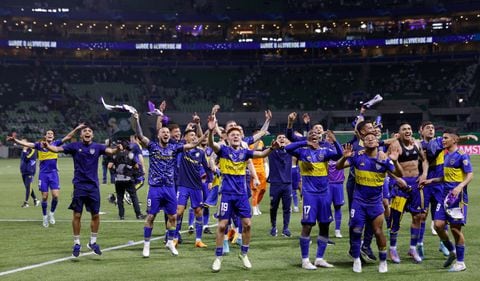 Boca Juniors celebra en casa de Palmeiras su paso a la final de la Copa Libertadores 2023