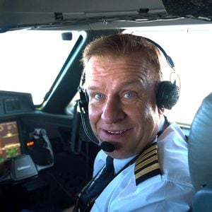British billionaire Hamish Harding, who is said to be among the passengers onboard the submarine that went missing on trip to the Titanic wreckage is seen in this handout picture taken in flight, July 2019. Courtesy of Jannicke Mikkelsen/via REUTERS  THIS IMAGE HAS BEEN SUPPLIED BY A THIRD PARTY. MANDATORY CREDIT. NO RESALES. NO ARCHIVES.