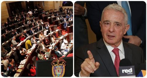 Álvaro Uribe se refirió al Congreso en medio del trámite de los proyectos del gobierno.