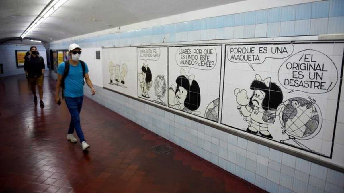 Las historietas de Mafalda acompañaron a muchas generaciones.