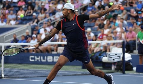 Nick Kyrgios se quejó por el olor a marihuana en una de las canchas del US Open