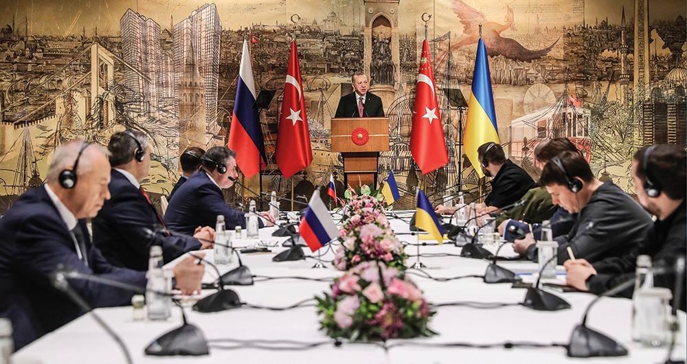 Las delegaciones rusas y ucranianas se reunieron en Turquía para una nueva ronda de negociaciones. 