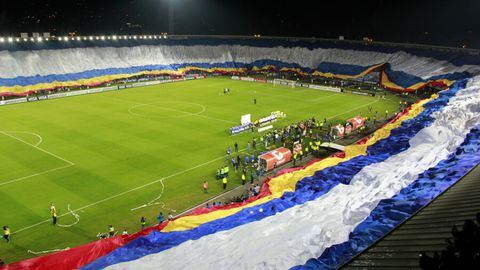 La bandera podría volver al estadio el Campín en el clásico ante Atlético Nacional.