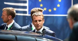 Emmanuel Macron, presidente de Francia. (Foto: AFP)