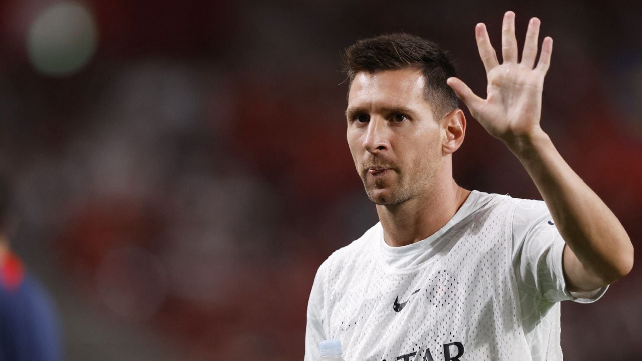 Messi se encuentra haciendo pretemporada con el PSG en Japón