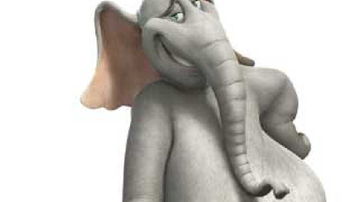 Elefante Horton El Mundo De Los Quien 40cm Peluche Usado 