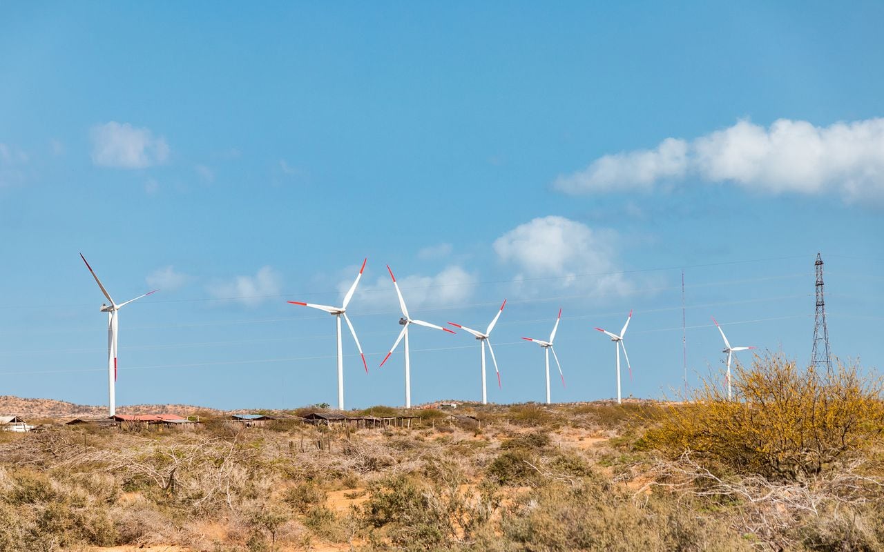Energía eólica en la Guajira