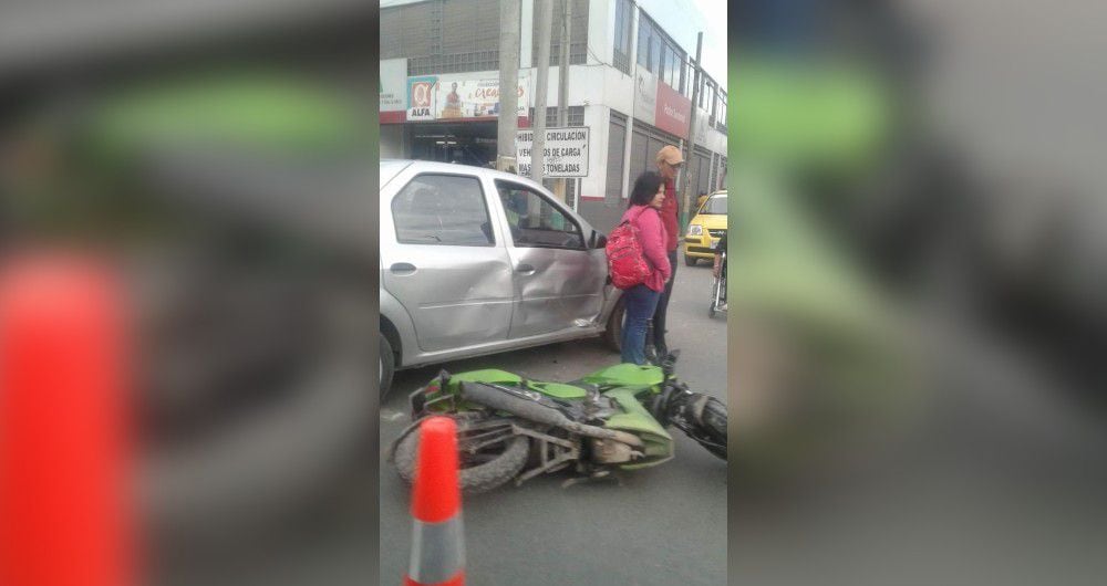 Accidente de tránsito en Funza