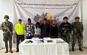 Capturan a presuntos miembros de las disidencias de las Farc en Nariño