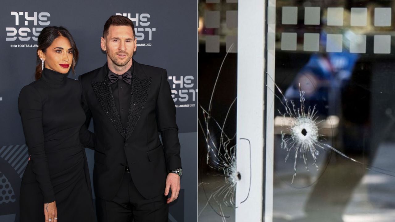 Messi y Antonella fueron amenazados tras atentado en la ciudad de Rosario.