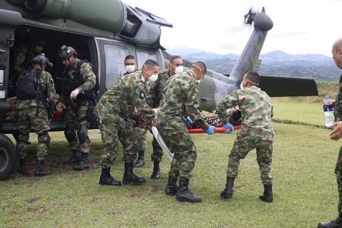 El hecho también dejó a delincuente de las disidencias capturado.