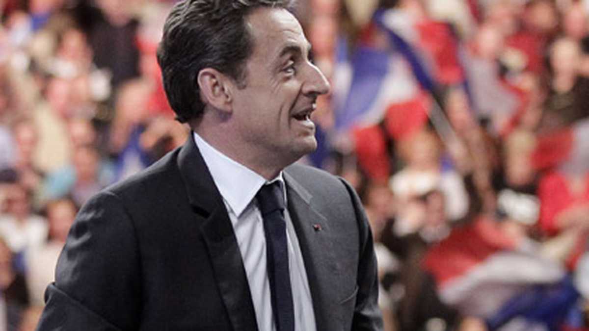 Nicolas Sarkozy, Unión por un Movimiento Popular 28,5 por ciento de las intenciones
