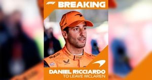 Daniel Ricciardo, piloto australiano de Fórmula Uno