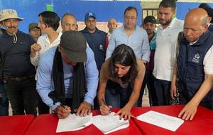 Gobierno y sectores sociales firmaron acuerdo en Los Pozos, Caquetá