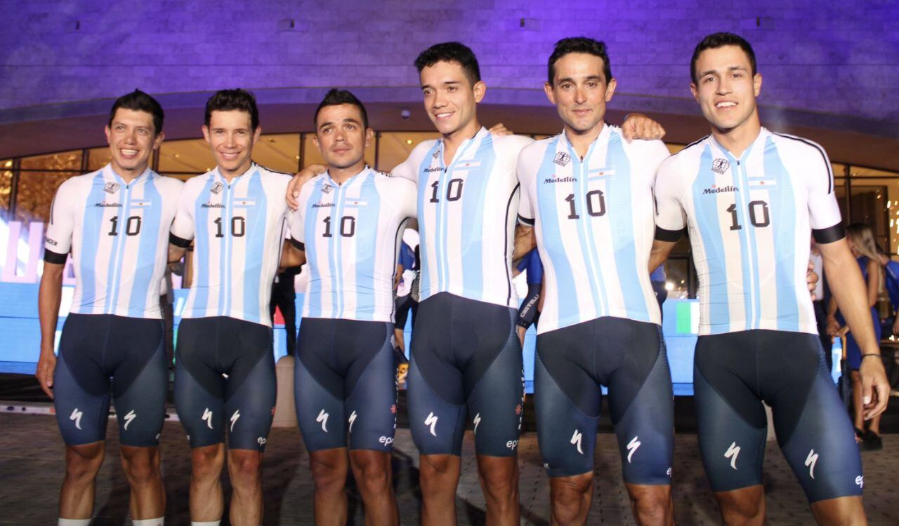 La nómina completa Team Medellín en la Vuelta a San Juan 2023.