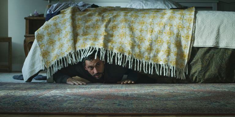 "Si, por ejemplo, Damián los observa desde debajo de una cama, pues ahí ponemos la cámara y con él se observa desde ahí", dice el director Félix Viscarret.