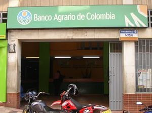 Banco Agrario en Caloto, Cauca.
