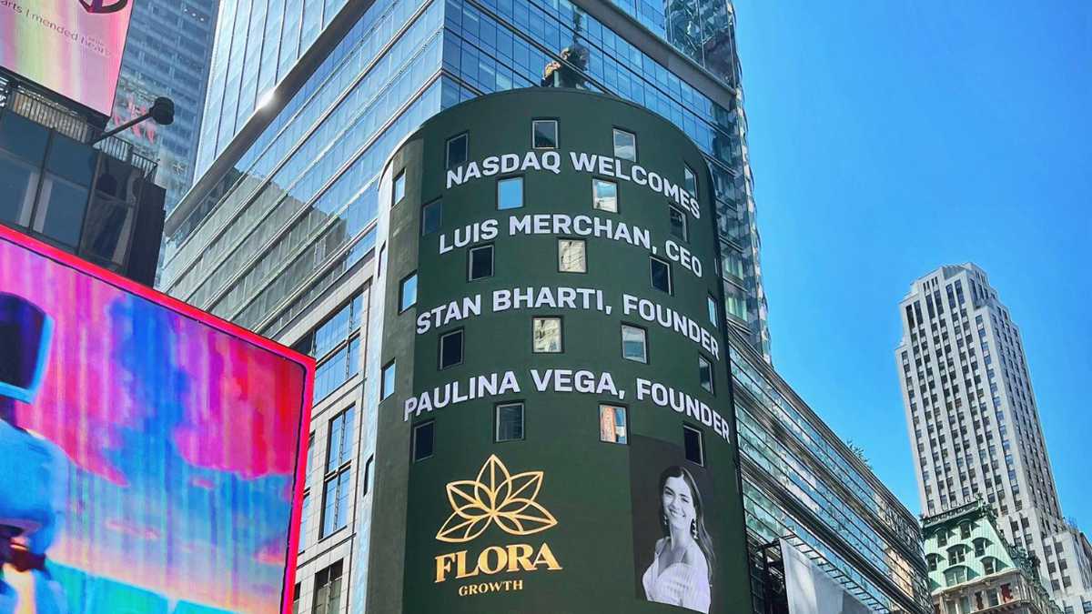 Flora Growth Corp en Wall Street