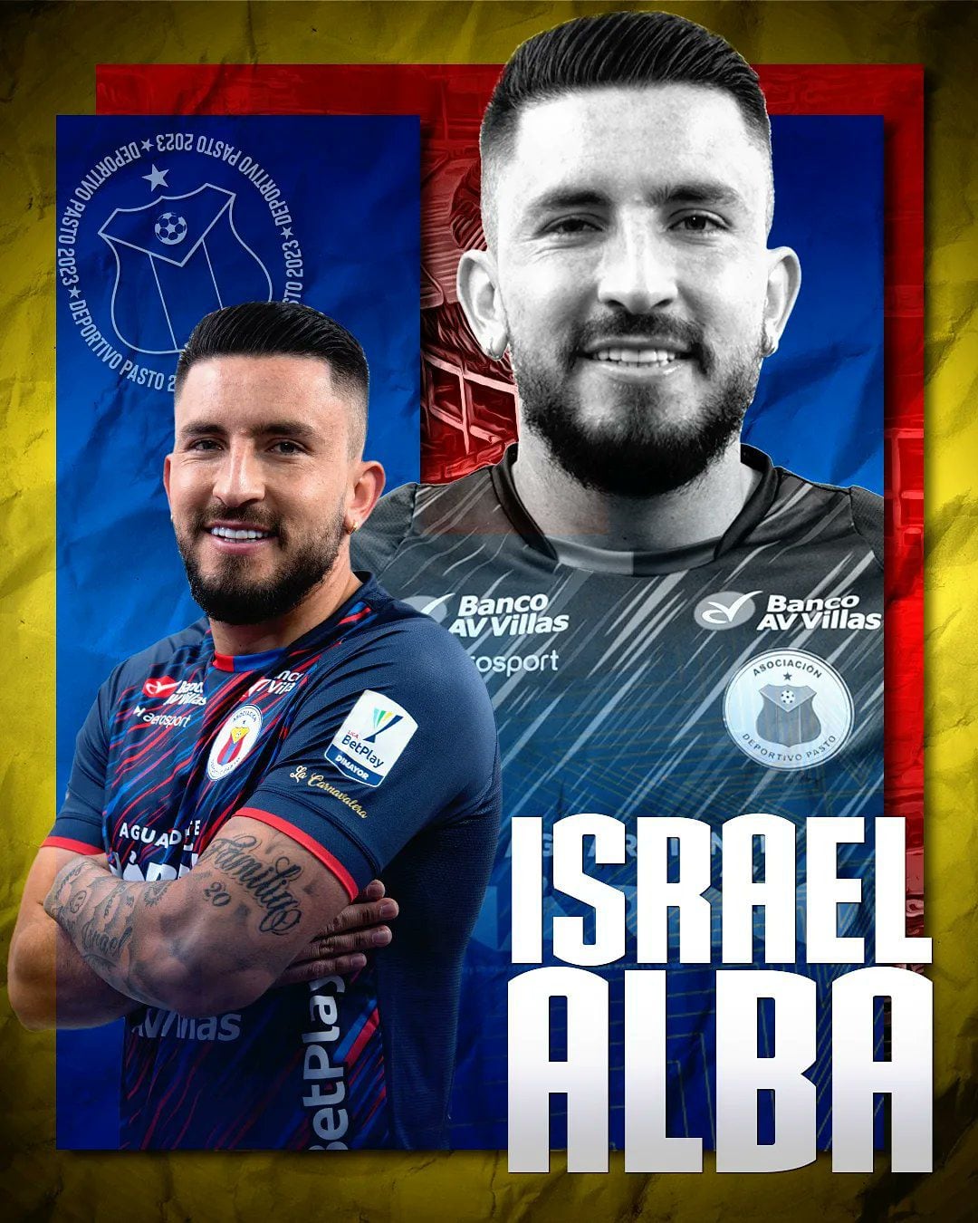 Israel Alba, nuevo jugador de Pasto.