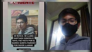 Niño de 13 años desaparece en extrañas circunstancias en Bogotá