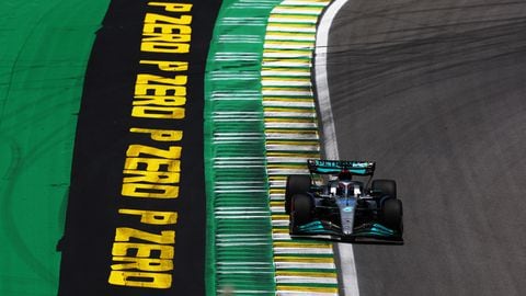 George Russell se quedó con la victoria del 'sprint' en el GP de Brasil.