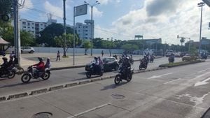 Movilidad en Cartagena - Avenida Pedro de Heredia a la altura de María Auxiliadora.