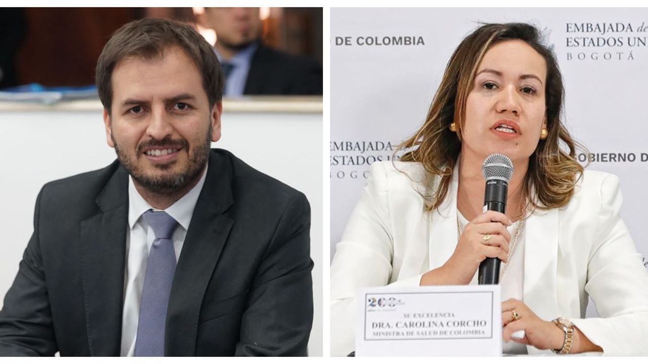 El representante Andrés Forero cuestionó a la ministra de Salud Carolina Corcho.