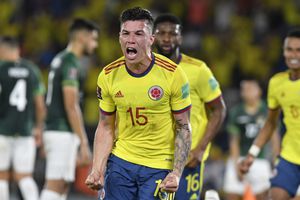 Matheus Uribe marcó el tercer gol de Colombia ante Bolivia