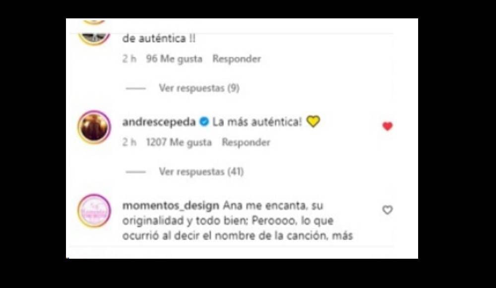 Andrés Cepeda reaccionó a Ana del Castillo en los Latin Grammy