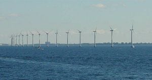 8. Dinamarca ocupa la posición 8 generando con energías renovables el 27% de su producción total. Foto: Parque Eólico Middelgrunden, Dinamarca.