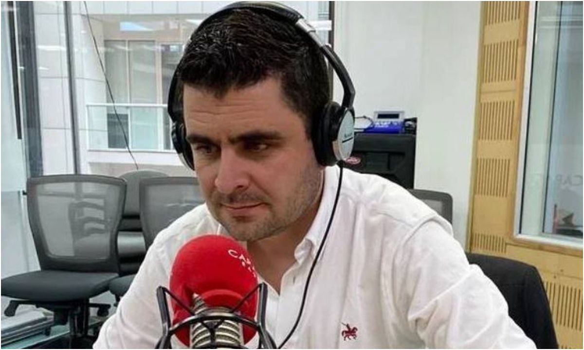 Juan Felipe Cadavid, periodista deportivo de Caracol Radio y Win