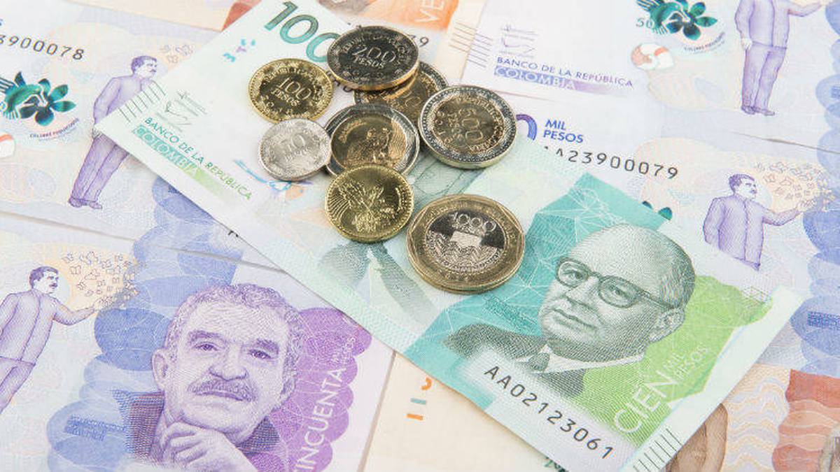 Peso colombiano se apreció 6,4% en mayo