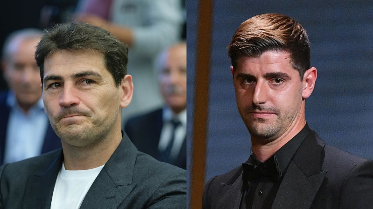 Íker Casillas y Thibaut Courtois no quedaron satisfechos con el ránking del Balón de Oro / Getty