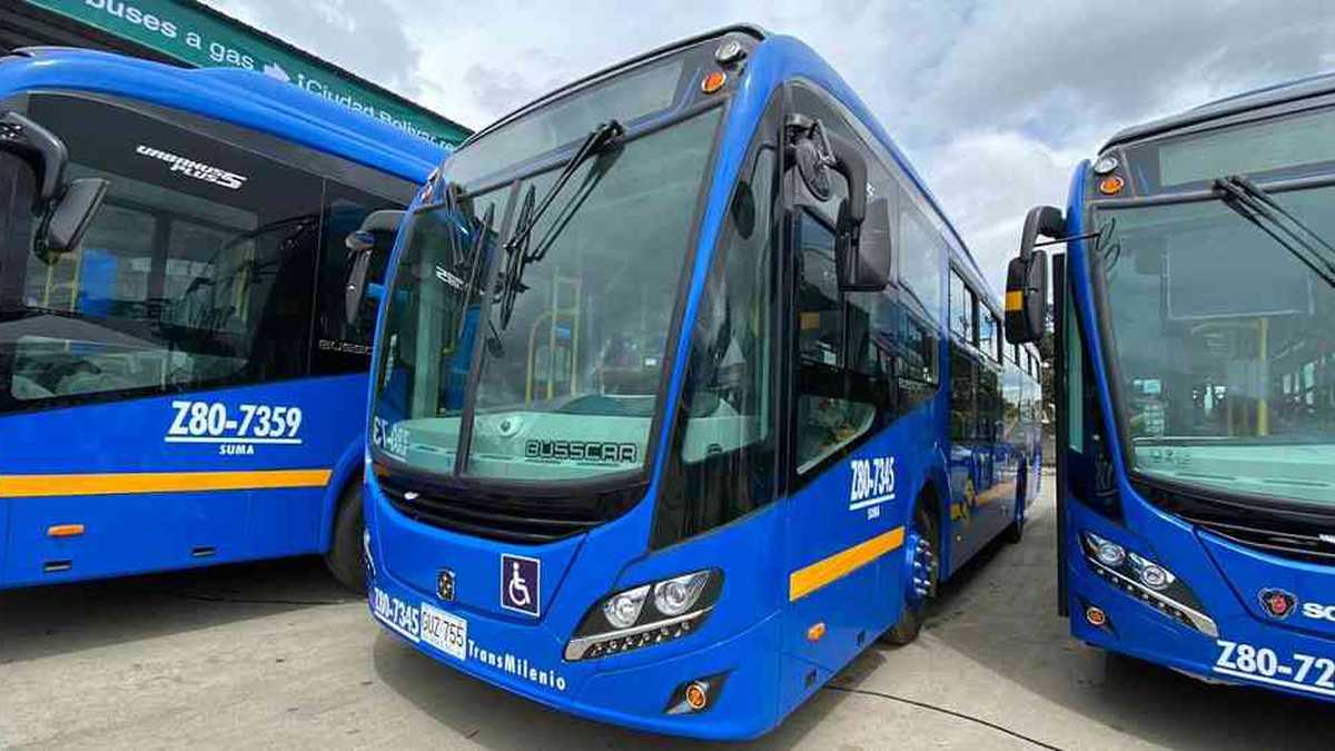 300 nuevos buses zonales de TransMilenio en Bogotá serán a gas