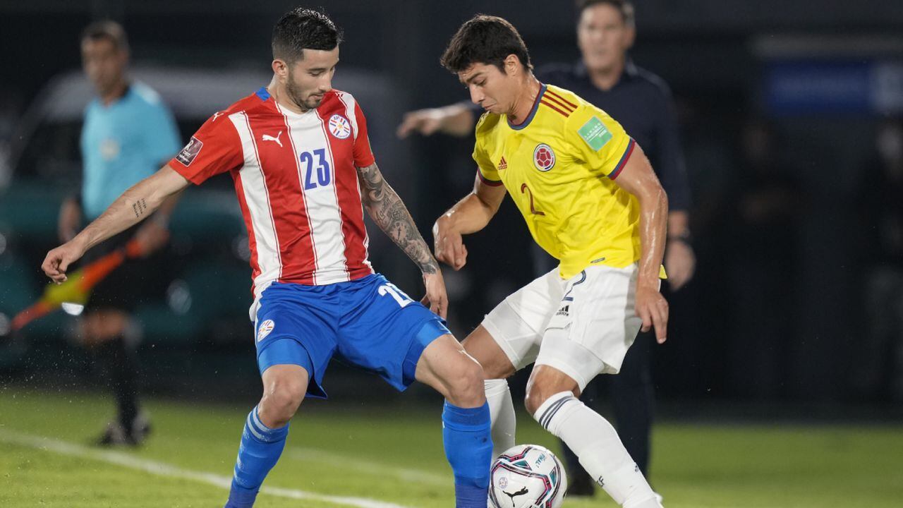 Paraguay vs. Colombia - Eliminatoria Catar 2022. Foto: AP/Jorge Saenz