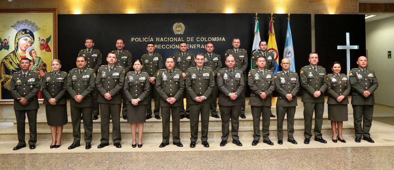 El cuerpo de generales de la Policía dio aval al ascenso de 10 coroneles de 32.