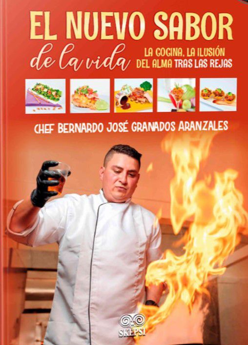 El chef tras las rejas que escribió un libro de cocina y que lanzará en la Feria del Libro en Bogotá