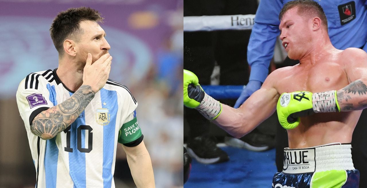 Messi y 'Canelo' Álvarez