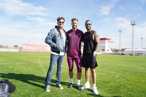 Carlos Vives, Sergio Ramos y Maluma